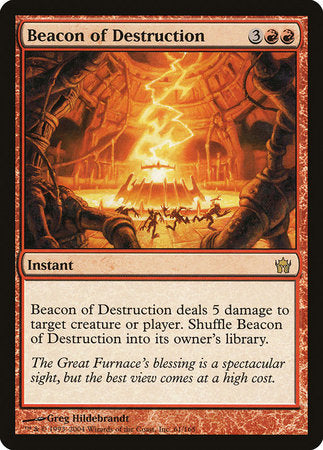 Beacon of Destruction [Fifth Dawn] | Jomio and Rueliete's Cards and Comics