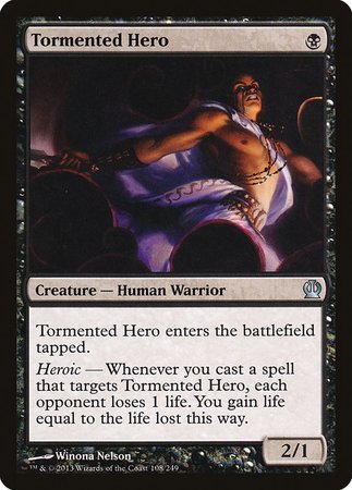 Tormented Hero [Theros] | Jomio and Rueliete's Cards and Comics