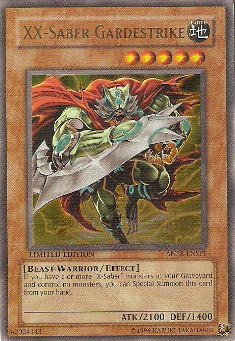 XX-Saber Gardestrike [ANPR-ENSP1] Ultra Rare | Jomio and Rueliete's Cards and Comics