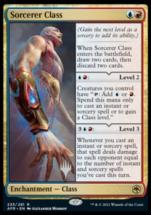 Sorcerer Class (Promo Pack) [Dungeons & Dragons: Adventures in the Forgotten Realms Promos] | Jomio and Rueliete's Cards and Comics