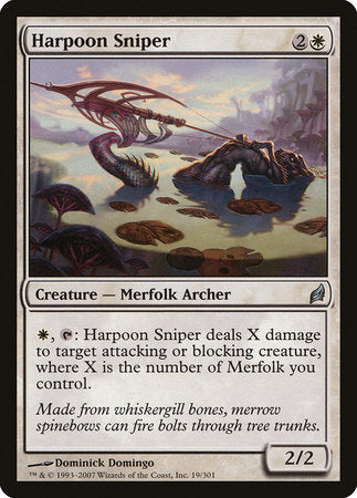 Harpoon Sniper [Lorwyn] | Jomio and Rueliete's Cards and Comics