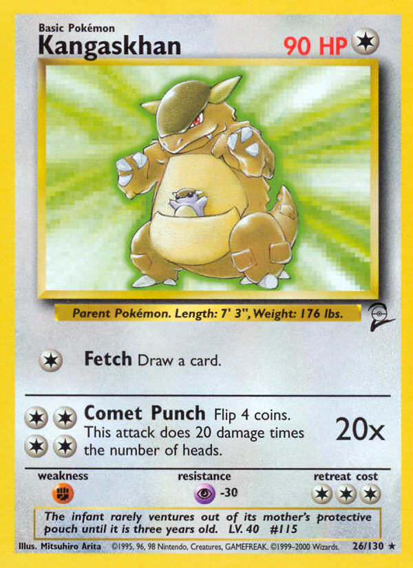 Kangaskhan (26/130) [Base Set 2] | Jomio and Rueliete's Cards and Comics