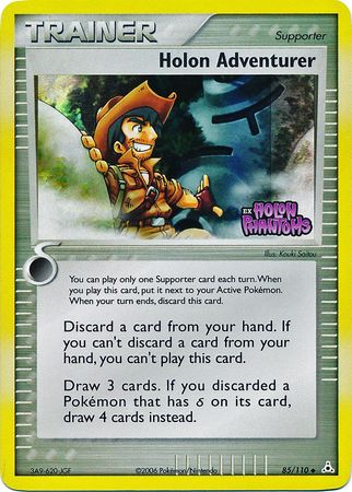 Holon Adventurer (85/110) (Stamped) [EX: Holon Phantoms] | Jomio and Rueliete's Cards and Comics