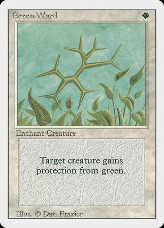 Green Ward [Revised Edition] | Jomio and Rueliete's Cards and Comics