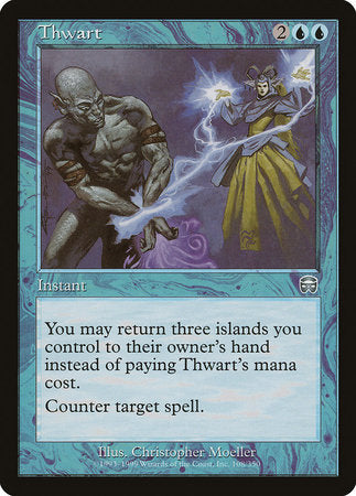 Thwart [Mercadian Masques] | Jomio and Rueliete's Cards and Comics