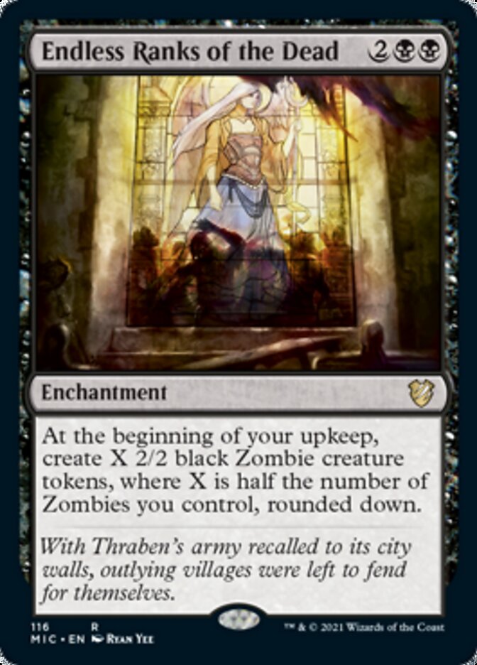 Endless Ranks of the Dead [Innistrad: Midnight Hunt Commander] | Jomio and Rueliete's Cards and Comics