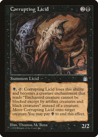 Corrupting Licid [Stronghold] | Jomio and Rueliete's Cards and Comics