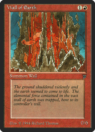 Wall of Earth [Legends] | Jomio and Rueliete's Cards and Comics