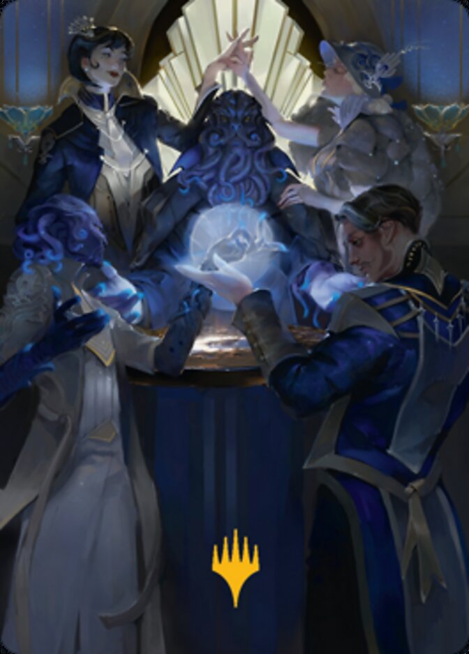 Obscura Ascendancy Art Card (Gold-Stamped Signature) [Streets of New Capenna Art Series] | Jomio and Rueliete's Cards and Comics