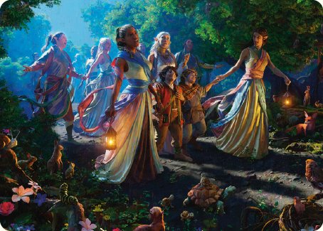 Realm Seekers Art Card [The Lord of the Rings: Tales of Middle-earth Art Series] | Jomio and Rueliete's Cards and Comics