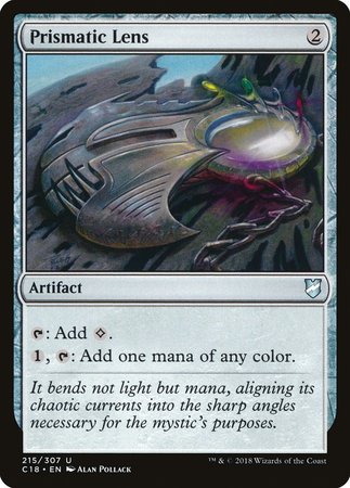 Prismatic Lens [Commander 2018] | Jomio and Rueliete's Cards and Comics