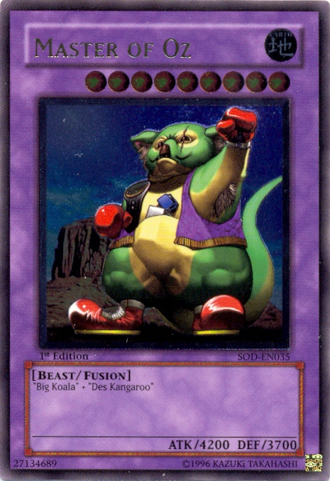 Master of OZ (UTR) [SOD-EN035] Ultimate Rare | Jomio and Rueliete's Cards and Comics