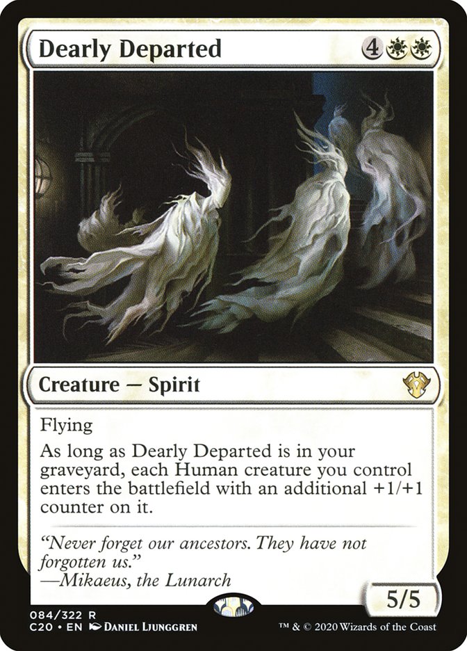 Dearly Departed [Commander 2020] | Jomio and Rueliete's Cards and Comics