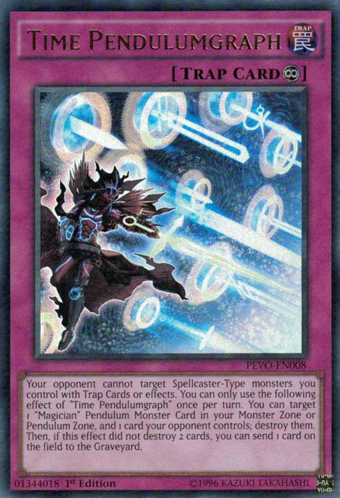 Time Pendulumgraph [PEVO-EN008] Ultra Rare | Jomio and Rueliete's Cards and Comics
