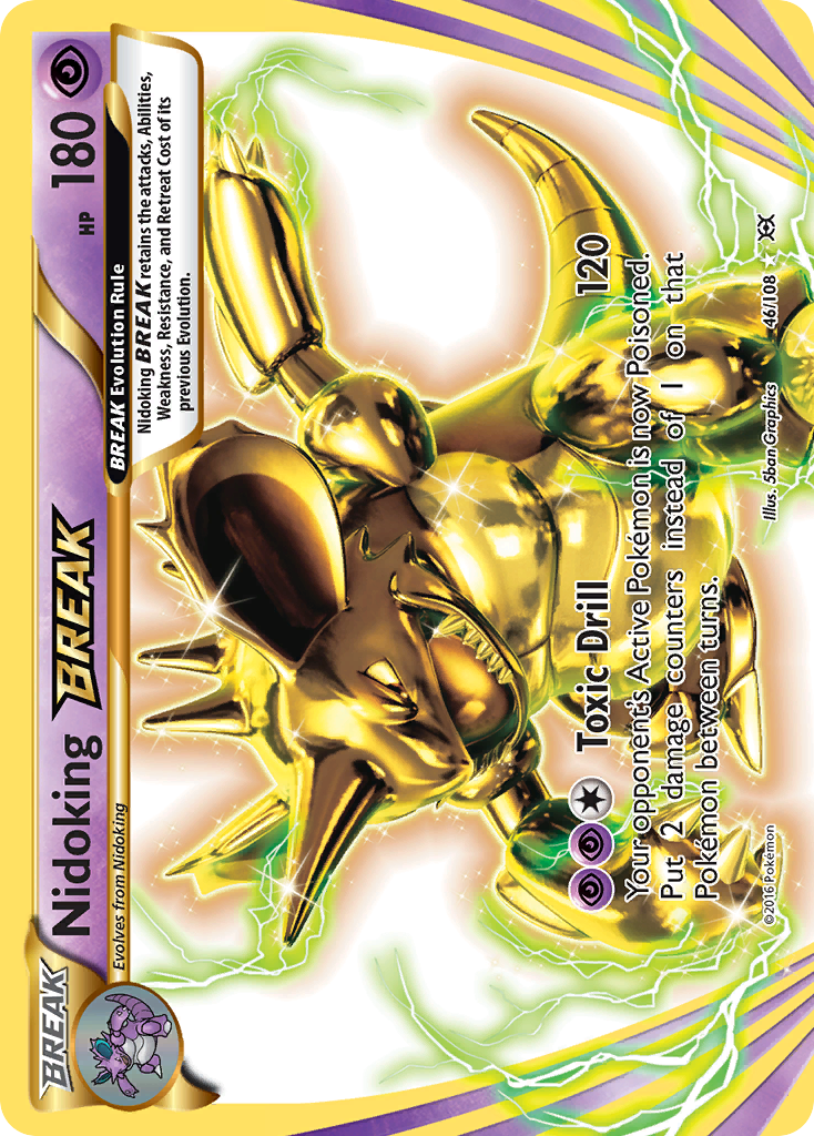 Nidoking BREAK (46/108) [XY: Evolutions] | Jomio and Rueliete's Cards and Comics