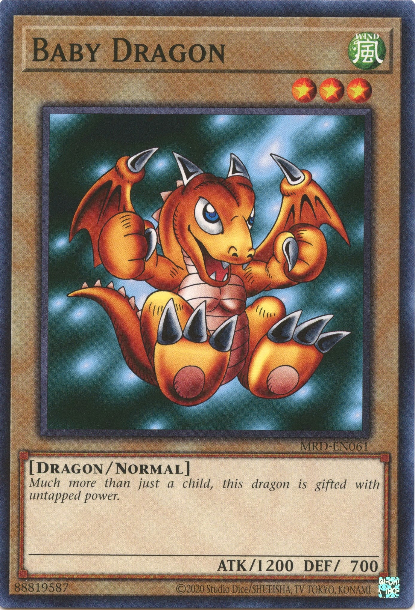 Baby Dragon (25th Anniversary) [MRD-EN061] Common | Jomio and Rueliete's Cards and Comics