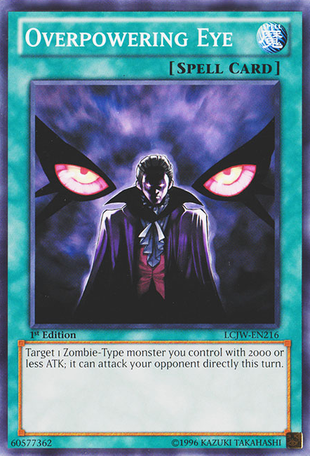 Overpowering Eye [LCJW-EN216] Common | Jomio and Rueliete's Cards and Comics