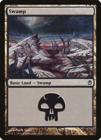 Swamp (78) [Duel Decks: Ajani vs. Nicol Bolas] | Jomio and Rueliete's Cards and Comics