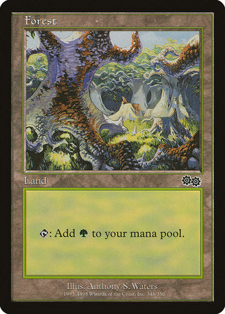 Forest (348) [Urza's Saga] | Jomio and Rueliete's Cards and Comics