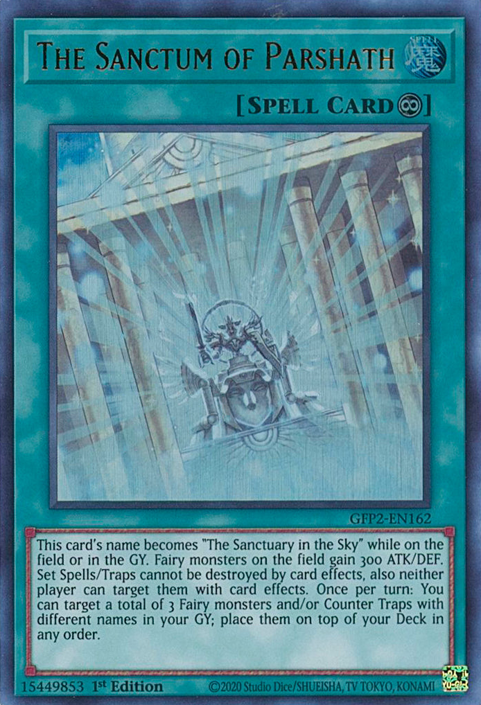 The Sanctum of Parshath [GFP2-EN162] Ultra Rare | Jomio and Rueliete's Cards and Comics