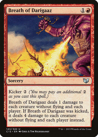 Breath of Darigaaz [Commander 2015] | Jomio and Rueliete's Cards and Comics
