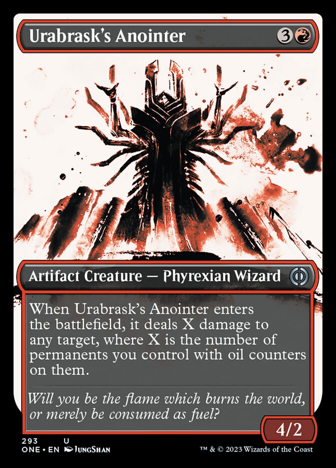Urabrask's Anointer (Showcase Ichor) [Phyrexia: All Will Be One] | Jomio and Rueliete's Cards and Comics