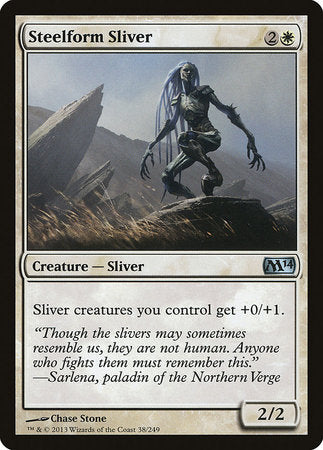 Steelform Sliver [Magic 2014] | Jomio and Rueliete's Cards and Comics