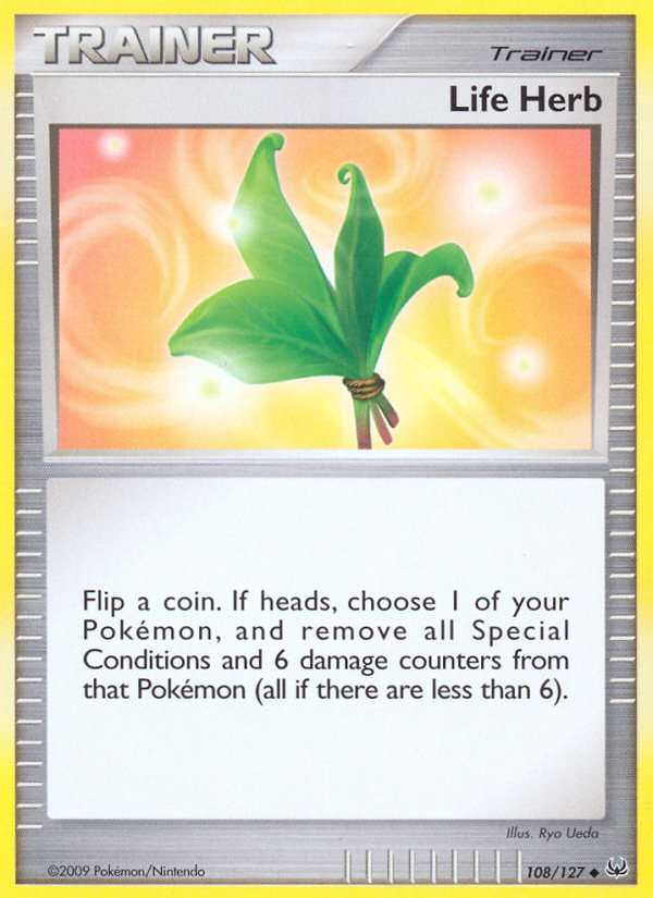Life Herb (108/127) [Platinum: Base Set] | Jomio and Rueliete's Cards and Comics