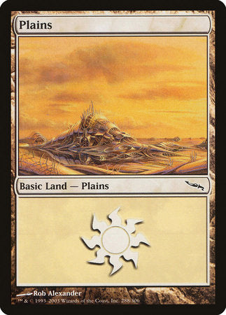 Plains (288) [Mirrodin] | Jomio and Rueliete's Cards and Comics