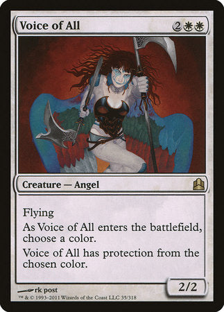 Voice of All [Commander 2011] | Jomio and Rueliete's Cards and Comics