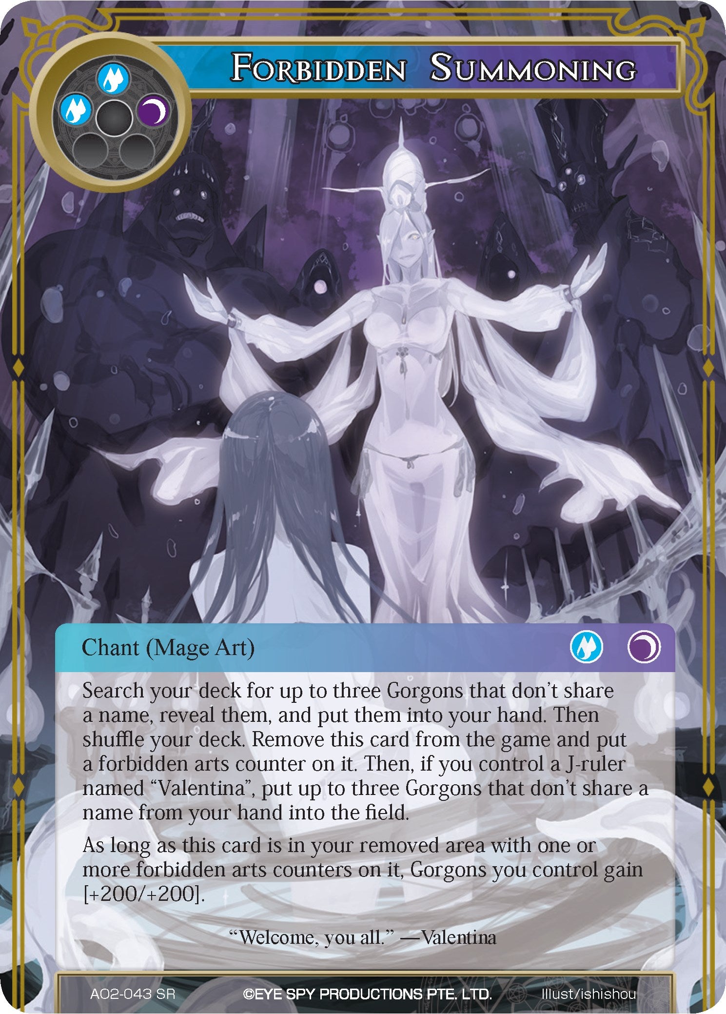 Forbidden Summoning (AO2-043) [Alice Origin II] | Jomio and Rueliete's Cards and Comics