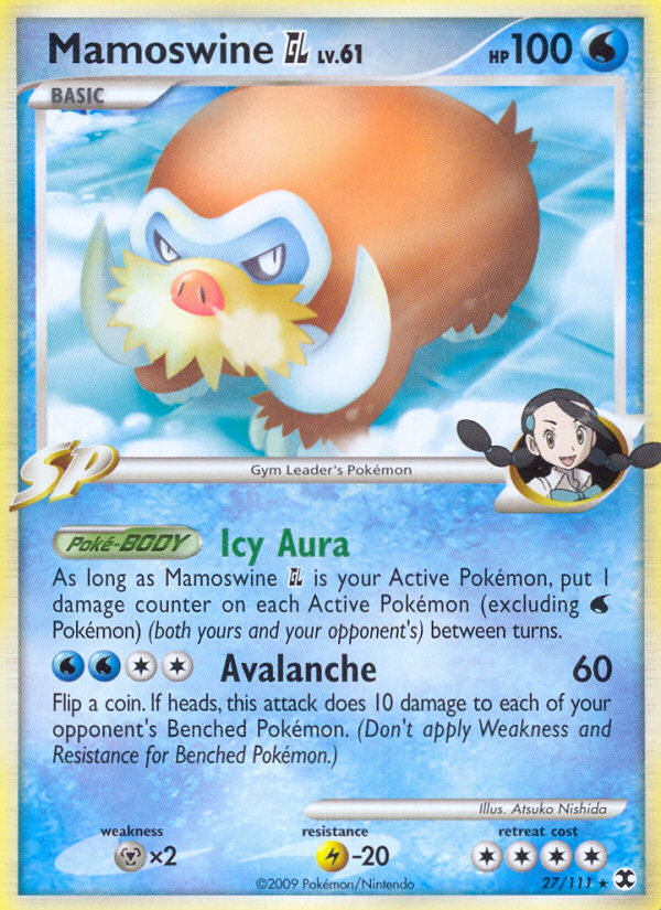 Mamoswine GL (27/111) [Platinum: Rising Rivals] | Jomio and Rueliete's Cards and Comics