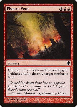 Fissure Vent [Commander 2013] | Jomio and Rueliete's Cards and Comics