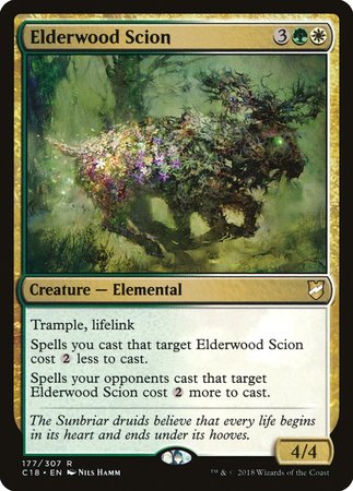 Elderwood Scion [Commander 2018] | Jomio and Rueliete's Cards and Comics