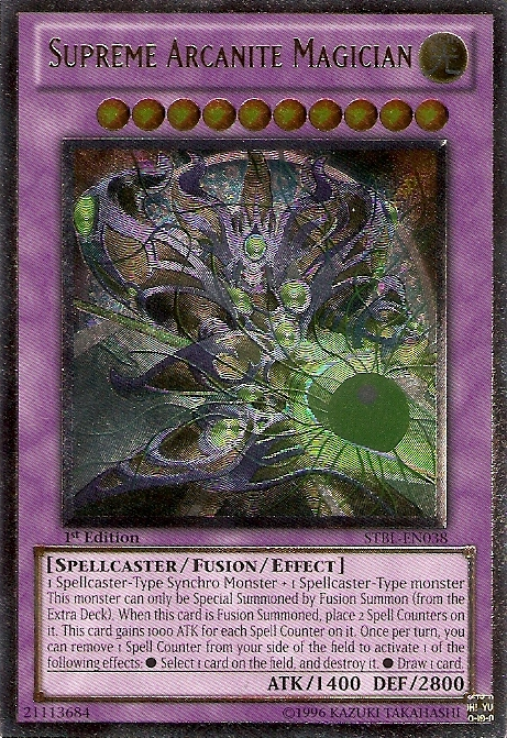 Supreme Arcanite Magician [STBL-EN038] Ultimate Rare | Jomio and Rueliete's Cards and Comics