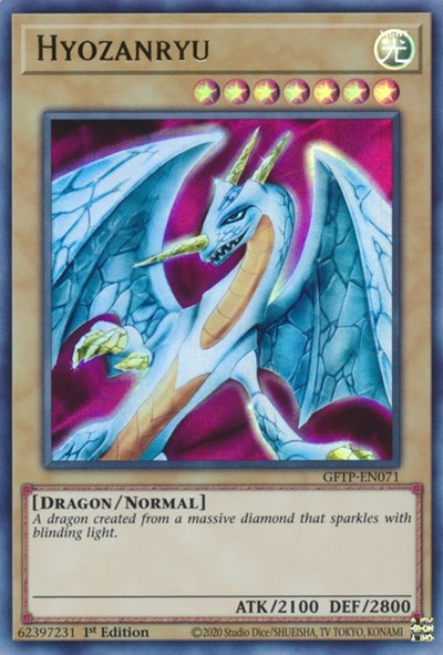 Hyozanryu [GFTP-EN071] Ultra rare | Jomio and Rueliete's Cards and Comics