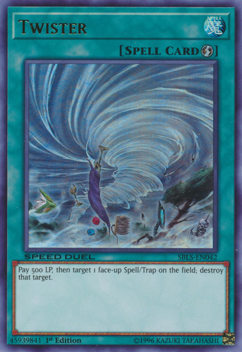 Twister [SBLS-EN042] Ultra Rare | Jomio and Rueliete's Cards and Comics