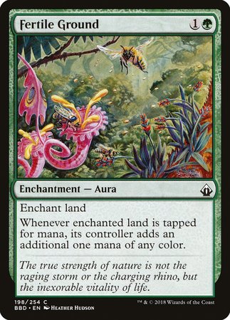 Fertile Ground [Battlebond] | Jomio and Rueliete's Cards and Comics