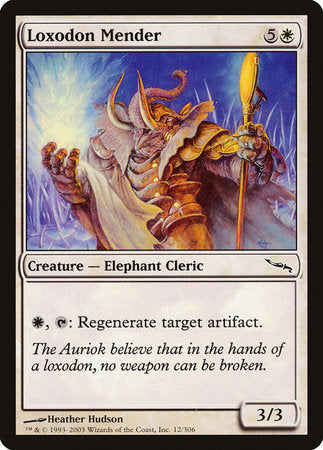 Loxodon Mender [Mirrodin] | Jomio and Rueliete's Cards and Comics