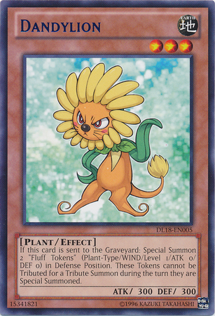 Dandylion (Blue) [DL18-EN005] Rare | Jomio and Rueliete's Cards and Comics