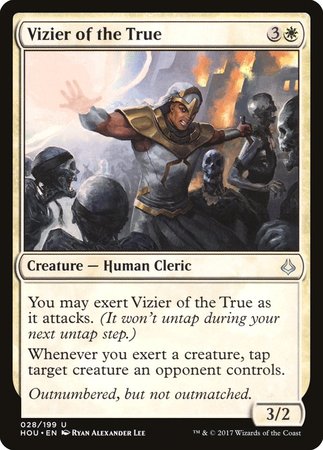 Vizier of the True [Hour of Devastation] | Jomio and Rueliete's Cards and Comics
