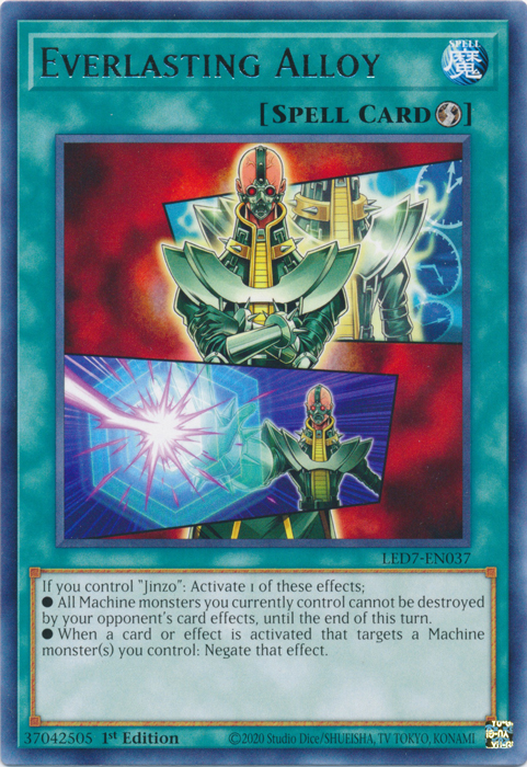 Everlasting Alloy [LED7-EN037] Rare | Jomio and Rueliete's Cards and Comics