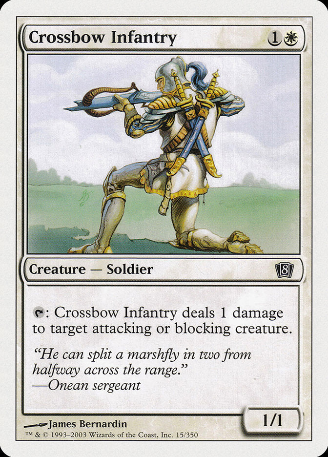 Crossbow Infantry [Eighth Edition] | Jomio and Rueliete's Cards and Comics