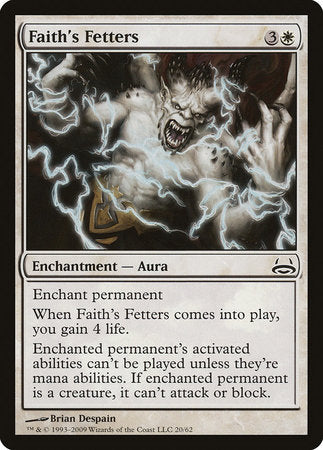 Faith's Fetters [Duel Decks: Divine vs. Demonic] | Jomio and Rueliete's Cards and Comics