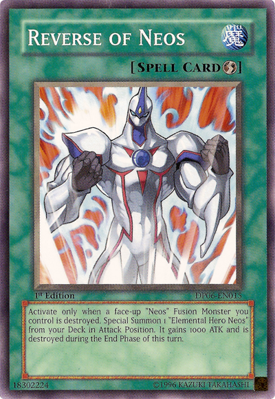 Reverse of Neos [DP06-EN015] Common | Jomio and Rueliete's Cards and Comics