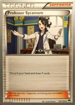 Professor Sycamore (107/122) (Garbanette - Magnus Pedersen) [World Championships 2018] | Jomio and Rueliete's Cards and Comics