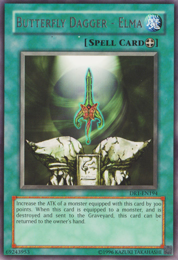 Butterfly Dagger - Elma [DR1-EN194] Rare | Jomio and Rueliete's Cards and Comics