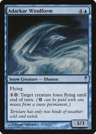 Adarkar Windform [Coldsnap] | Jomio and Rueliete's Cards and Comics