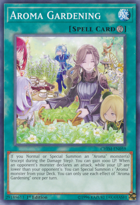 Aroma Gardening [CHIM-EN059] Common | Jomio and Rueliete's Cards and Comics