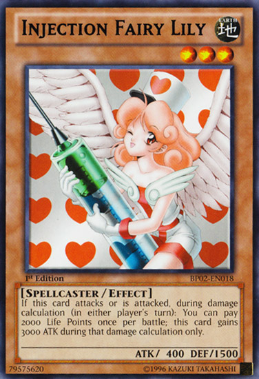 Injection Fairy Lily [BP02-EN018] Mosaic Rare | Jomio and Rueliete's Cards and Comics